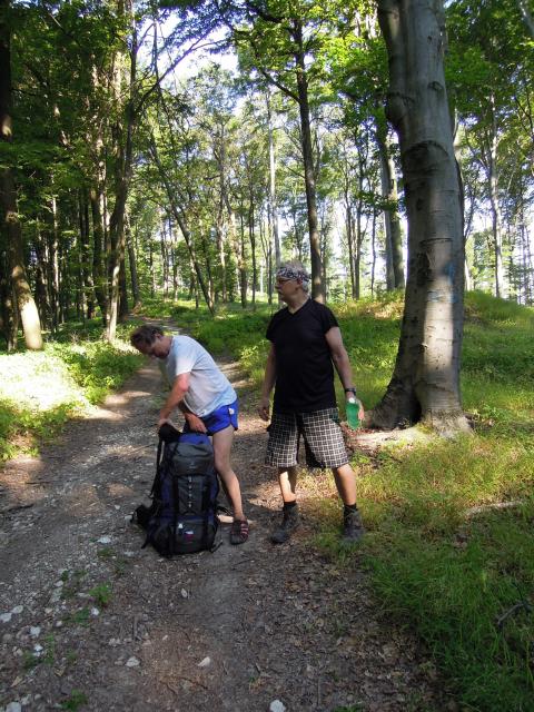 Ráno v sedla Striebornica