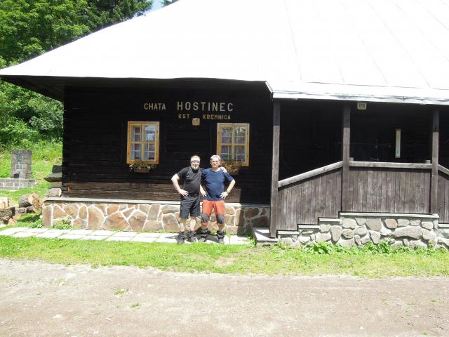 Chata Hostinec, bohužel zavřená