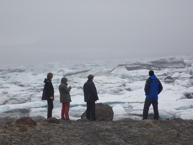 Jokulsarlon - ledovcová zátoka