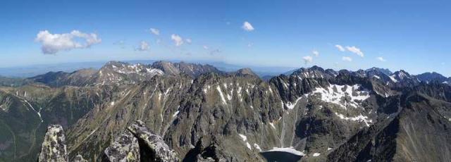 Pohled z vrcholu