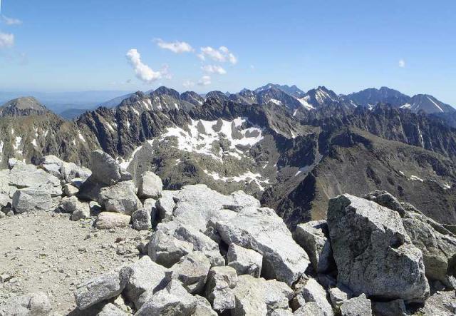 Pohled z vrcholu